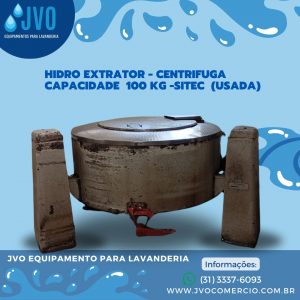 HIDRO EXTRATOR CENTRIFUGA PENDULAR CAPACIDADE 100 KG SITEC